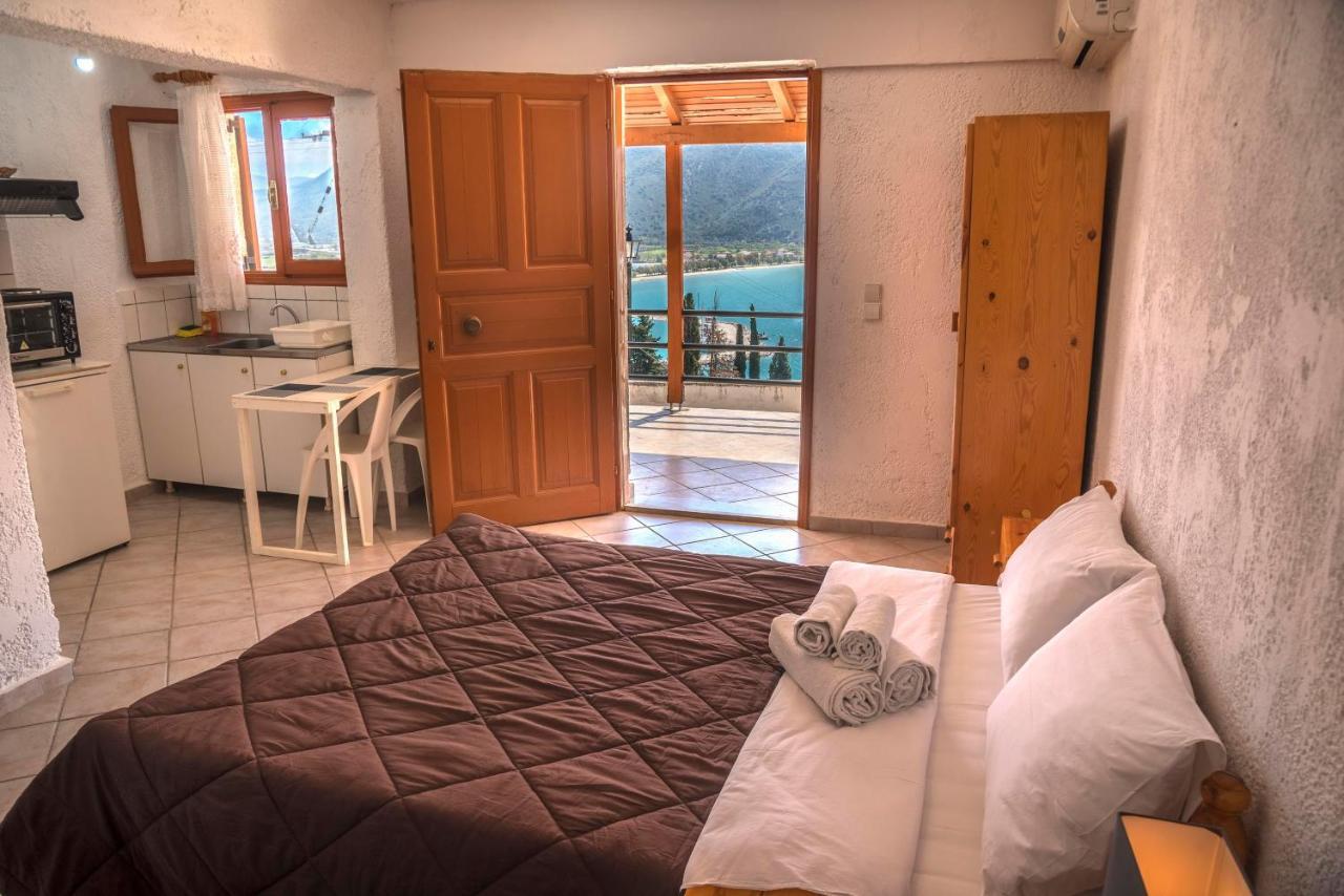 Amazing view apartment Plataria Esterno foto